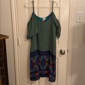 Western dress size L off shoulder